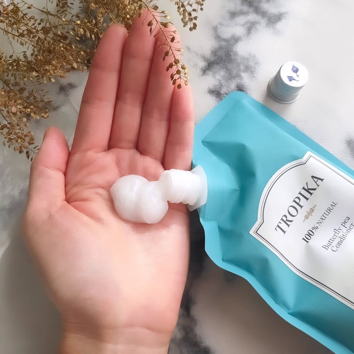 バタフライピーシャンプー/バタフライピーコンディショナー/TROPIKA/市販シャンプーを使ったクチコミ(6枚目)