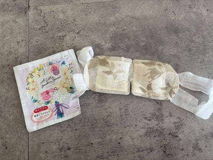 めぐりズム 蒸気でホットアイマスク ロイヤルバニラの香り/めぐりズム/ホットアイマスクを使ったクチコミ(7枚目)