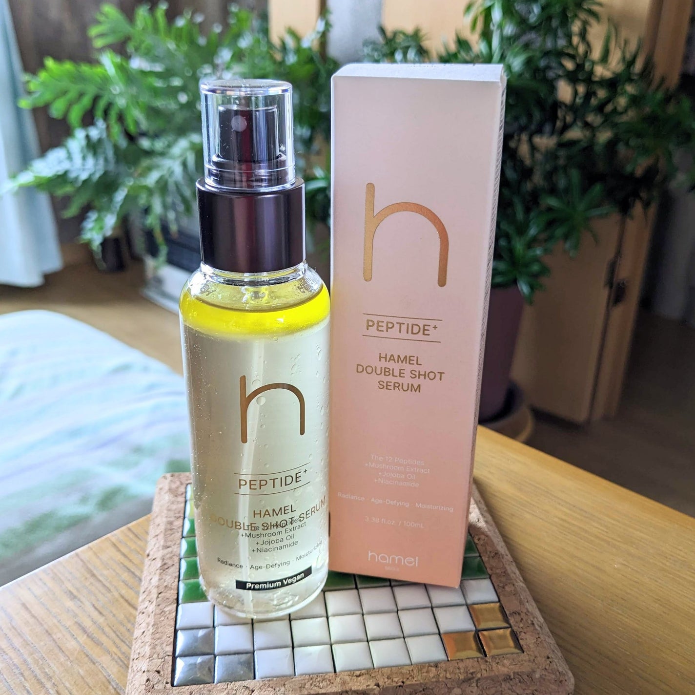 ダブルショット12GFコアグロウミストセラム/HAMEL/美容液を使ったクチコミ(1枚目)