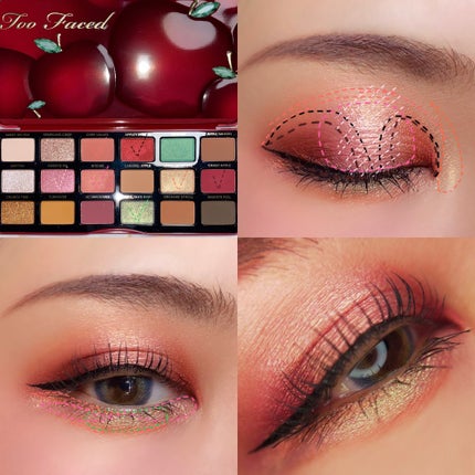 Appley In Love/Too Faced/アイシャドウパレットを使ったクチコミ(4枚目)