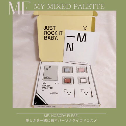 MY MIXED PALETTE 4色カスタムパレット/MN/マルチパレットを使ったクチコミ(1枚目)