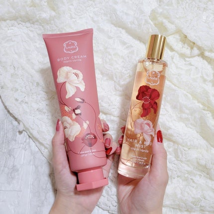 Laline ラリン ウォームバニラ ヘア&ボディミスト ボディクリームセット 新しい到着 Vanilla Warm -Limited Laline(ラリン | Collection