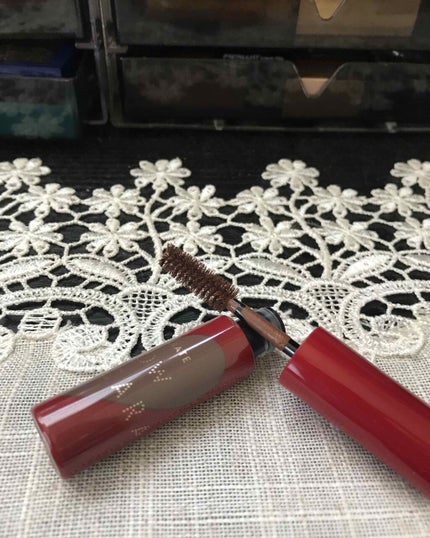 ニュアンスアイブローマスカラ/インテグレート/眉マスカラを使ったクチコミ(2枚目)