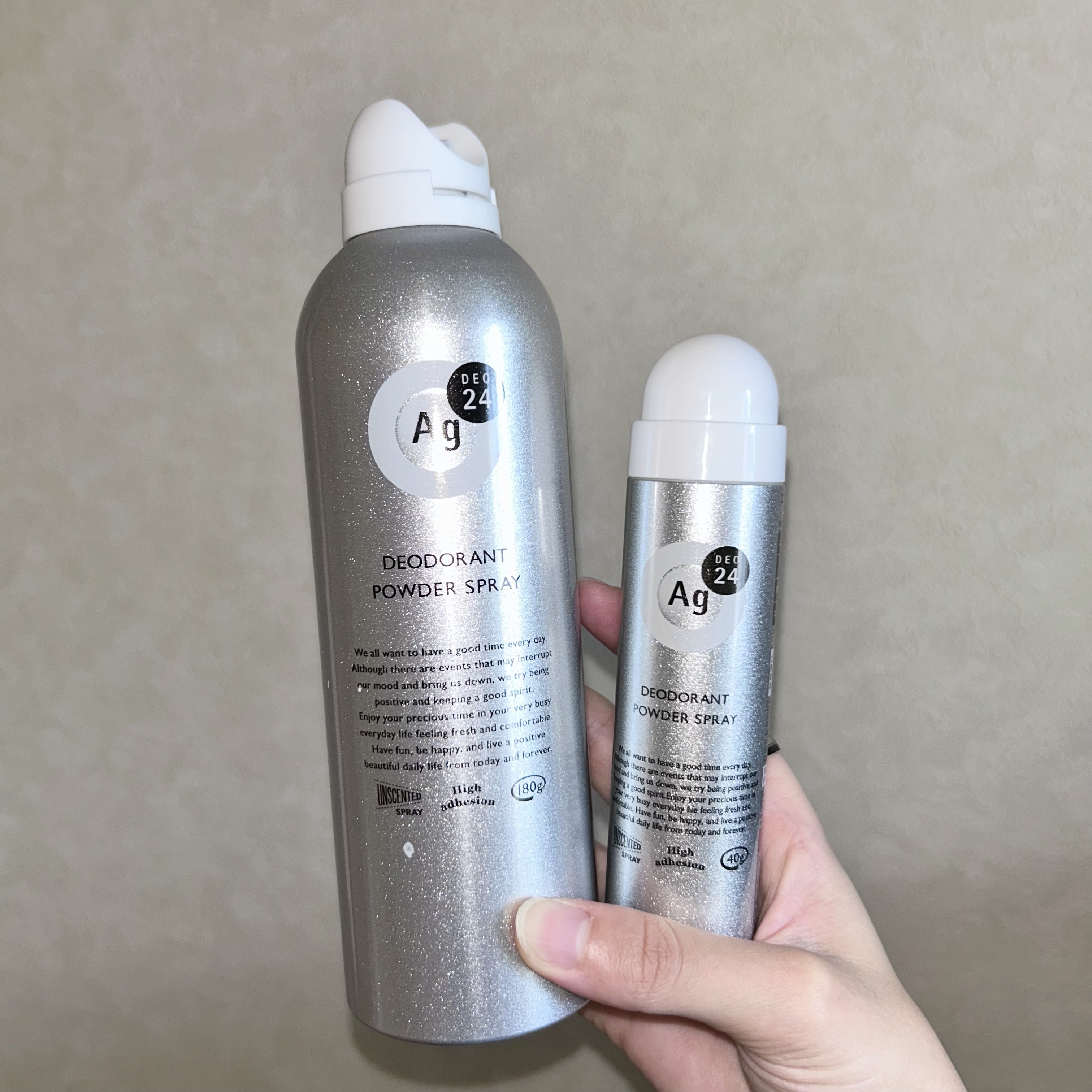 パウダースプレー （無香性） Ｓ/エージーデオ24/デオドラント・制汗剤を使ったクチコミ（1枚目）