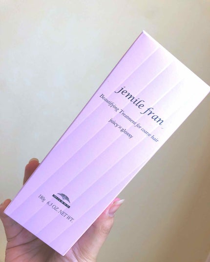 ジェミールフラン トリートメント ジューシーグロッシー うるツヤのクチコミ「
✩商品名✩
ジェルミールフラン
ジューシーグロッシー
ヘアートリートメントになり.....」(1枚目)