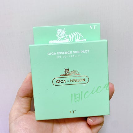 CICA エッセンスサンパクト/VT/フェイスバームを使ったクチコミ(3枚目)