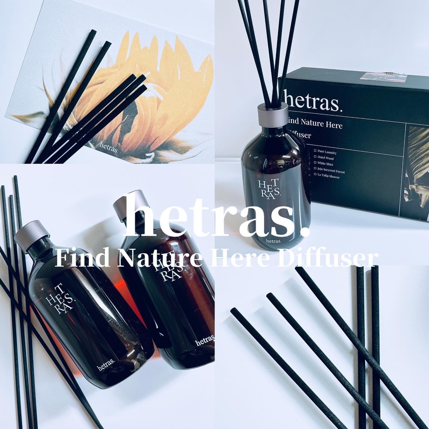 プレミアムディフューザー/hetras/ルームフレグランスを使ったクチコミ(1枚目)