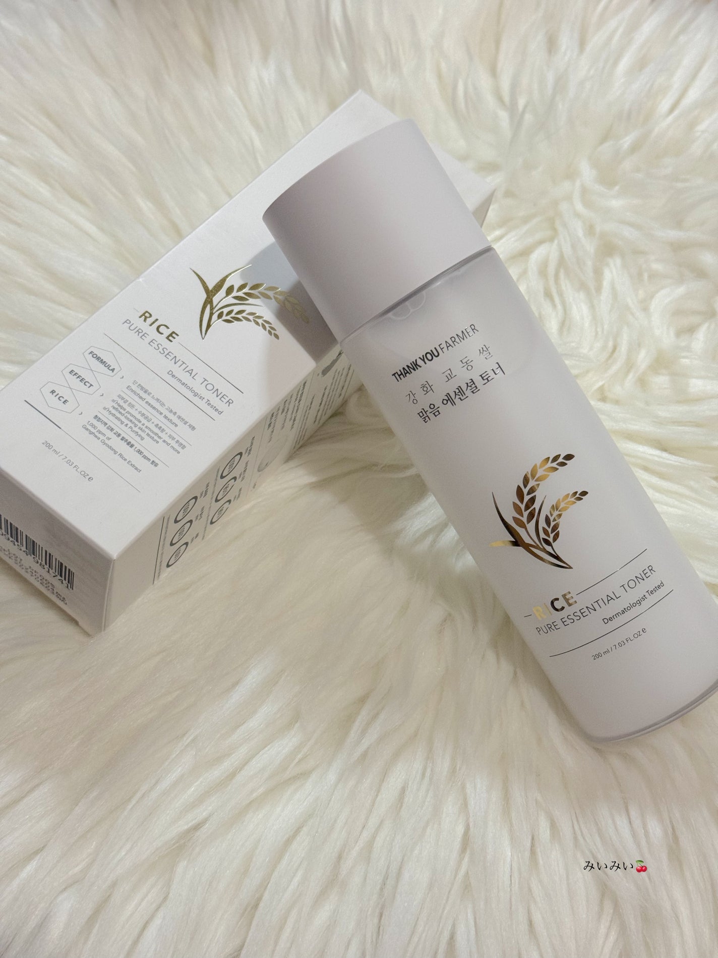 ライス ピュア エッセンシャル トナー/THANK YOU FARMER/化粧水を使ったクチコミ(3枚目)
