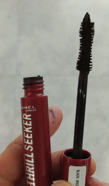 ワンダーボリューム スリルシーカー/リンメル ロンドン/マスカラを使ったクチコミ(1枚目)