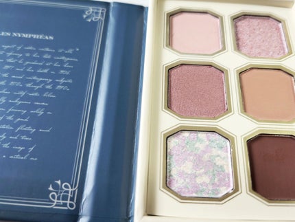 絵画アイシャドウパレット 06 睡蓮/MilleFée/アイシャドウパレットの画像