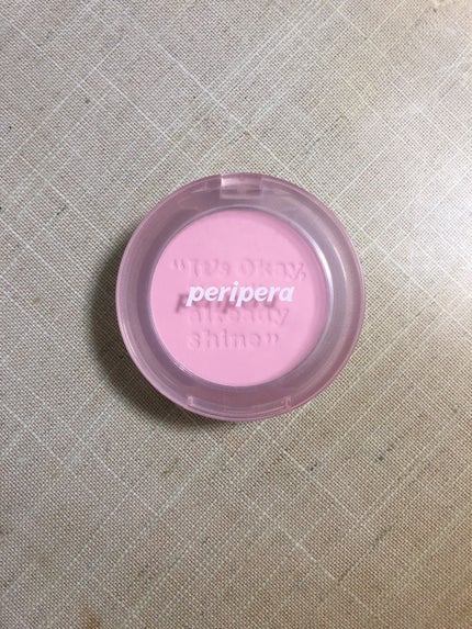 ピュア ブラッシュド サンシャイン チーク/PERIPERA/パウダーチークを使ったクチコミ(1枚目)