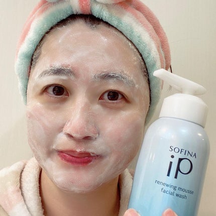 ソフィーナ iP リニュー ムース ウォッシュ/SOFINA iP/泡洗顔を使ったクチコミ(4枚目)