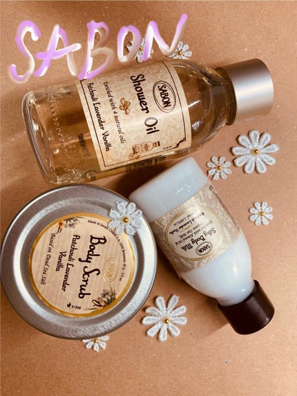 シャワーオイル パチュリ・ラベンダー・バニラ/SABON/ボディソープを使ったクチコミ(1枚目)
