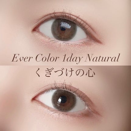 エバーカラーワンデー ナチュラル/エバーカラー/ワンデー(1DAY)カラコンを使ったクチコミ(1枚目)