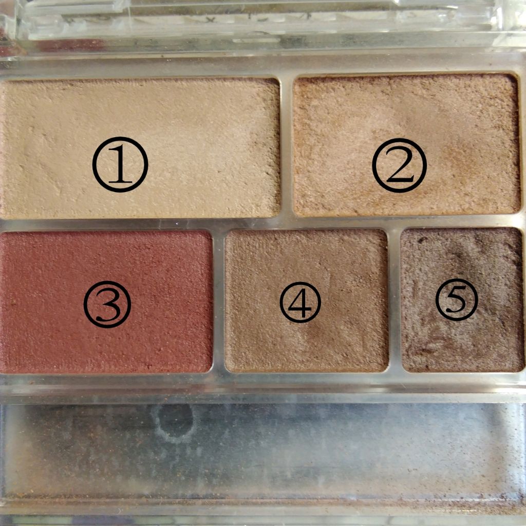 パーフェクトマルチアイズ/キャンメイク/アイシャドウパレットを使ったクチコミ(3枚目)