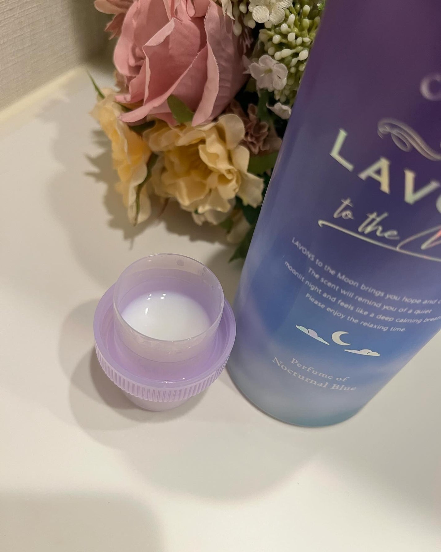 トゥザムーン 柔軟剤 ノクターナルブルーの香り/ラボン/柔軟剤を使ったクチコミ(2枚目)