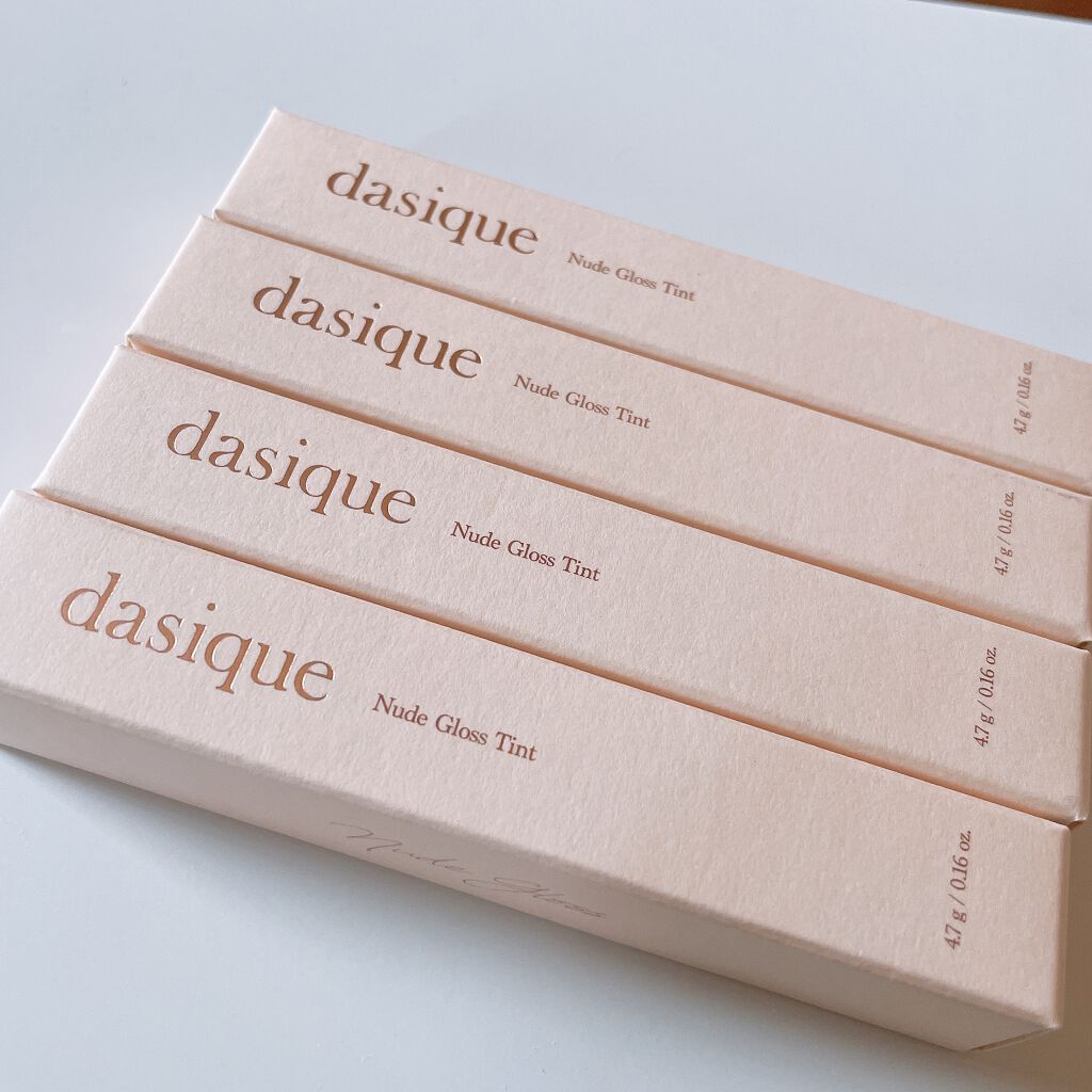ヌードグロスティント/dasique/リップティントを使ったクチコミ（2枚目）