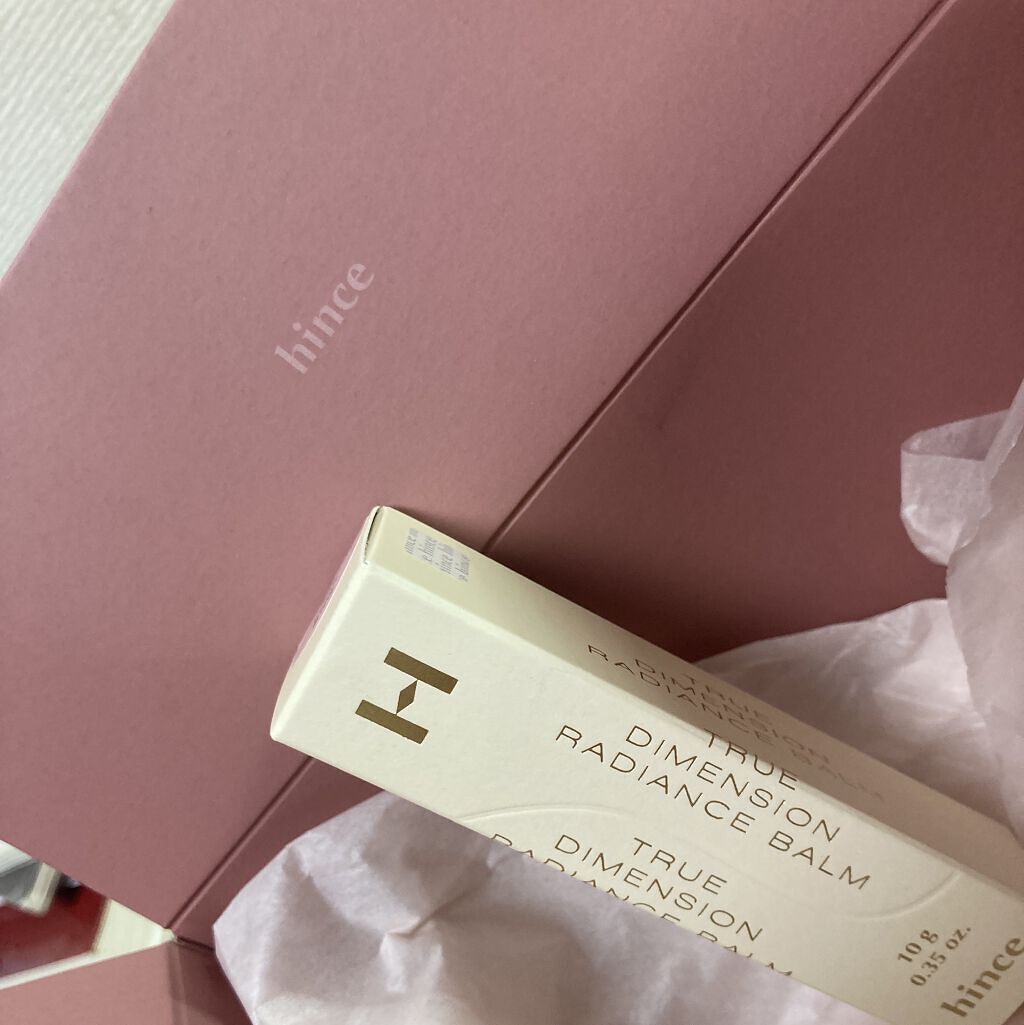 トゥルーディメンションラディアンスバーム/hince/スティックハイライトを使ったクチコミ（3枚目）