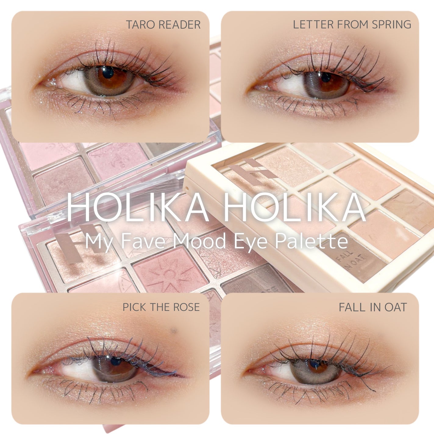 マイフェイブムードアイパレット 9カラー/HOLIKA HOLIKA/アイシャドウパレットを使ったクチコミ(1枚目)