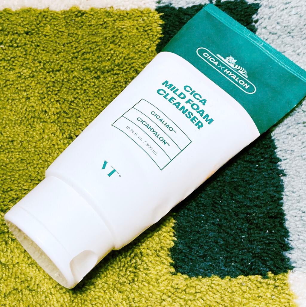 CICA マイルドフォームクレンザー/VT/洗顔フォームを使ったクチコミ(1枚目)