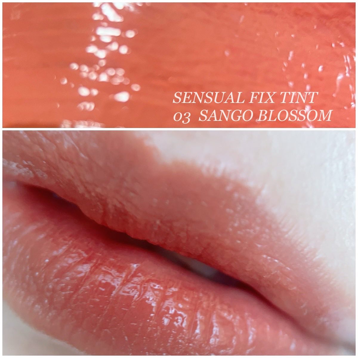 センシュアルフィックスティント/Ririmew/リップティントを使ったクチコミ（2枚目）