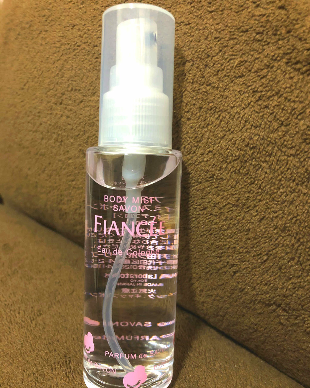 ボディミスト シャボン/フィアンセ/香水(レディース)を使ったクチコミ（1枚目）