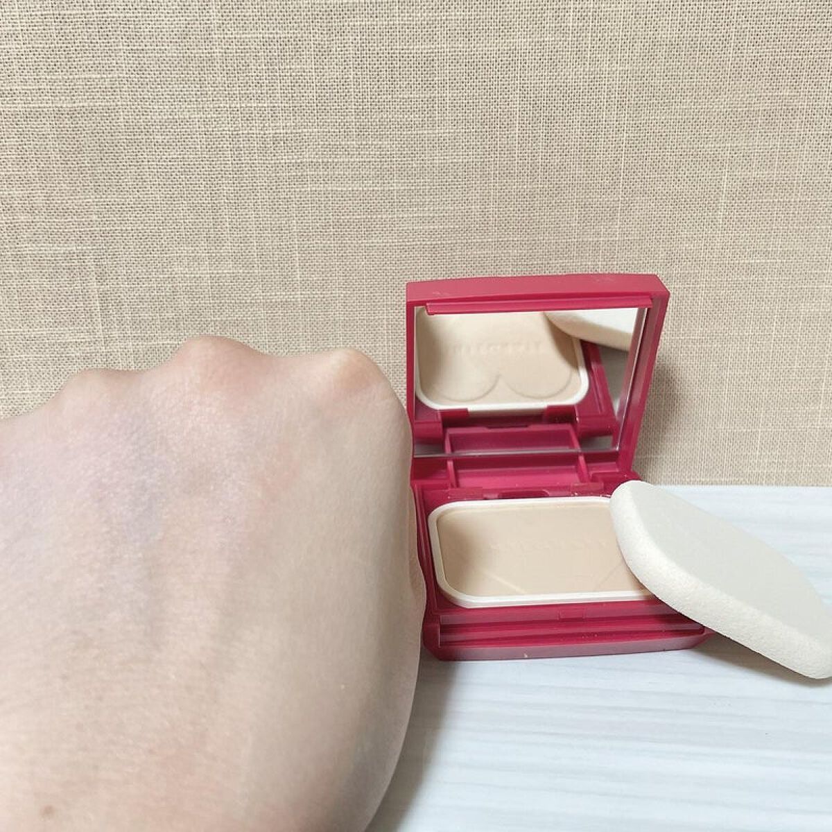 プロフィニッシュファンデーション/インテグレート/パウダーファンデーションを使ったクチコミ（3枚目）