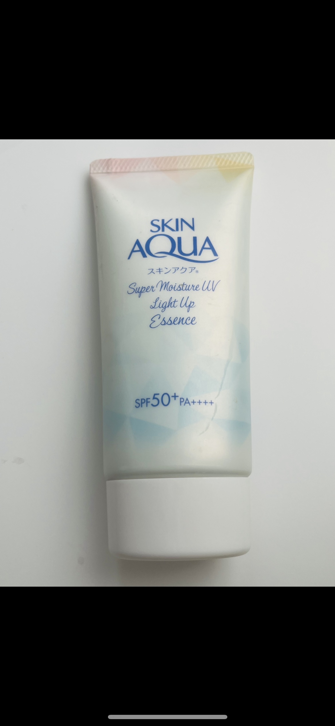 スーパーモイスチャーUVライトアップエッセンス/スキンアクア/日焼け止めローションを使ったクチコミ（1枚目）