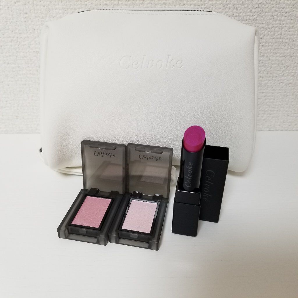 ディアレストピンクコレクション/Celvoke/メイクアップキットを使ったクチコミ（1枚目）