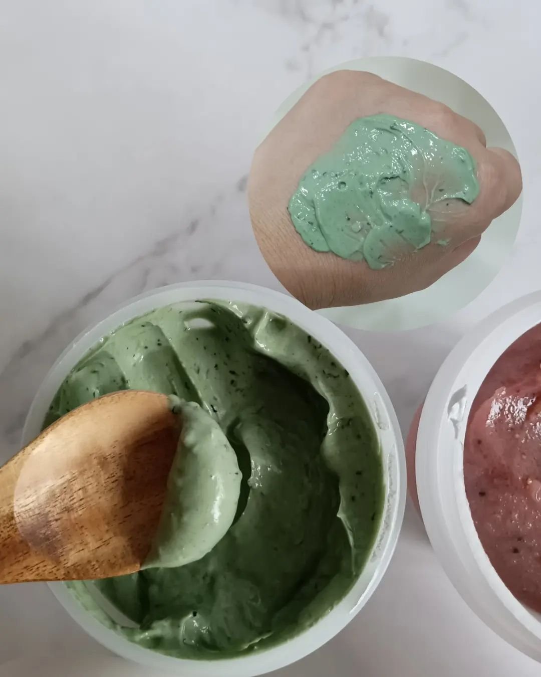 ストロベリーシュガー フードマスク/SKINFOOD/洗い流すパック・マスクを使ったクチコミ（2枚目）