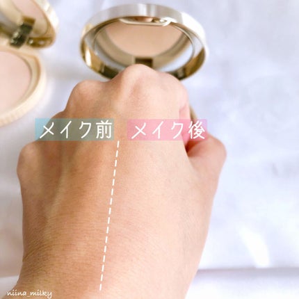 マシュマロフィニッシュパウダー/キャンメイク/プレストパウダーを使ったクチコミ(5枚目)
