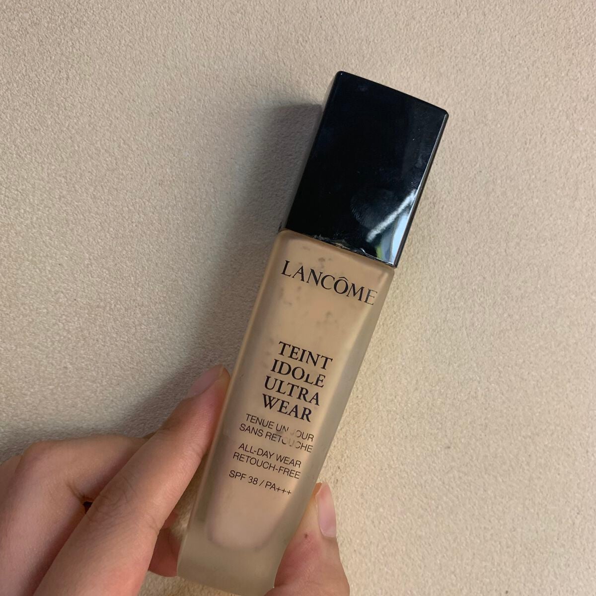 タンイドル ウルトラ ウェア リキッド/LANCOME/リキッドファンデーションを使ったクチコミ(1枚目)