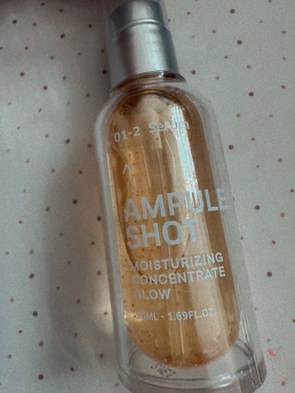 モイスチャーライジング コンセントレートグロウ セラム/AMPULE SHOT/美容液を使ったクチコミ(1枚目)
