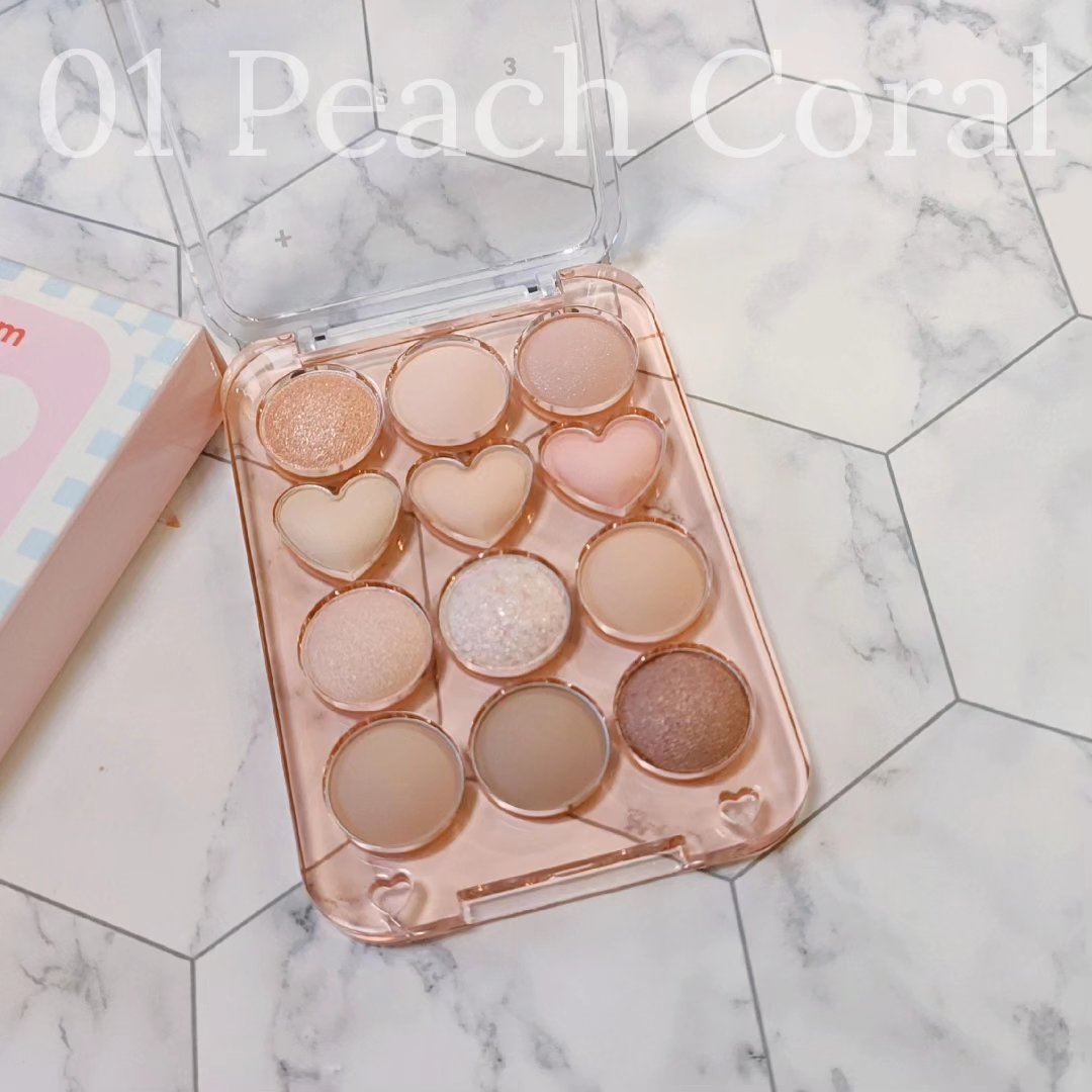 目元チュートリアルアイパレット/Colorgram/アイシャドウパレットを使ったクチコミ（3枚目）