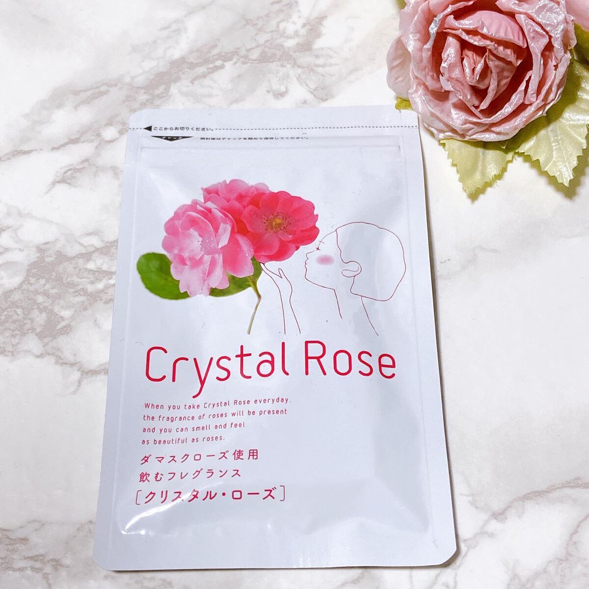 クリスタル・ローズ/すこやか笑顔/美容サプリメントを使ったクチコミ(1枚目)