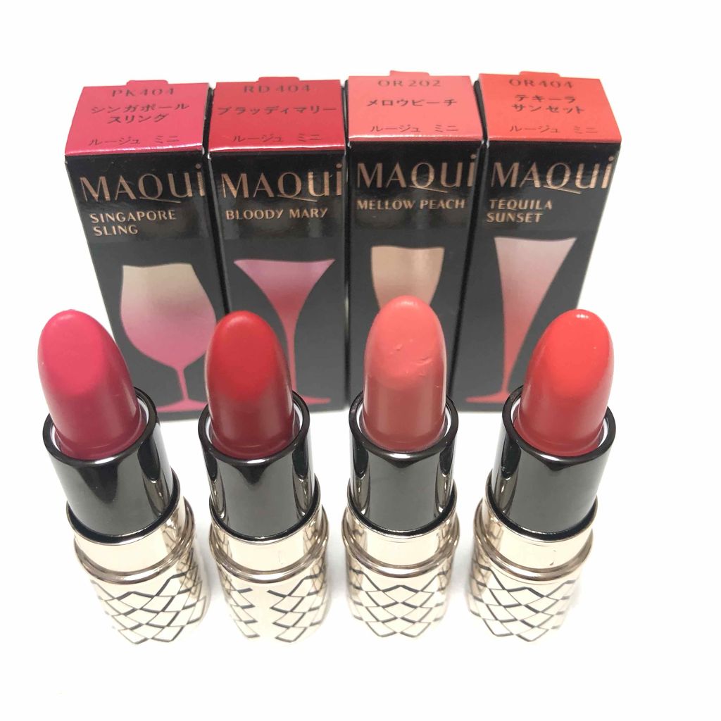 ルージュ ミニ/マキアージュ/口紅を使ったクチコミ（1枚目）