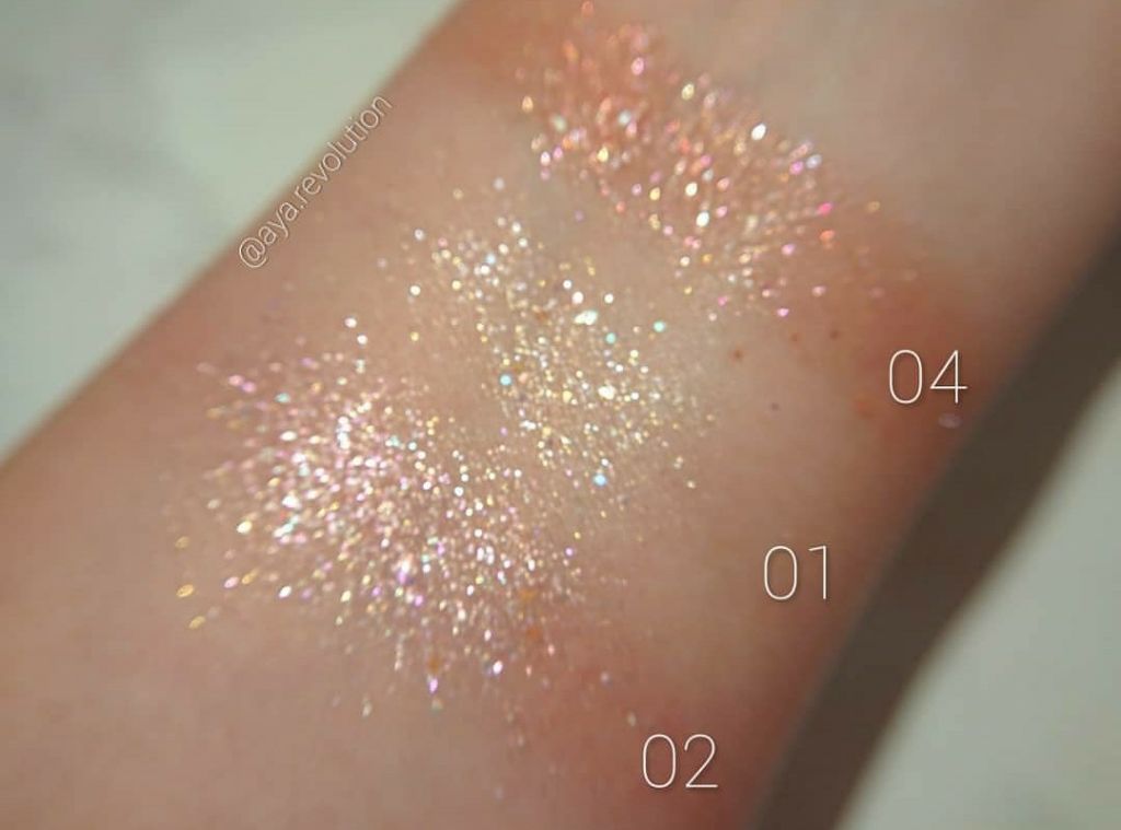 トロピカル シリアル グリッター フレーク/TONYMOLY/グリッターを使ったクチコミ（3枚目）