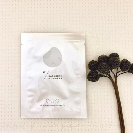 ブライトニング目元パックC+/Saturday Wonders/シートマスク・パックを使ったクチコミ(3枚目)