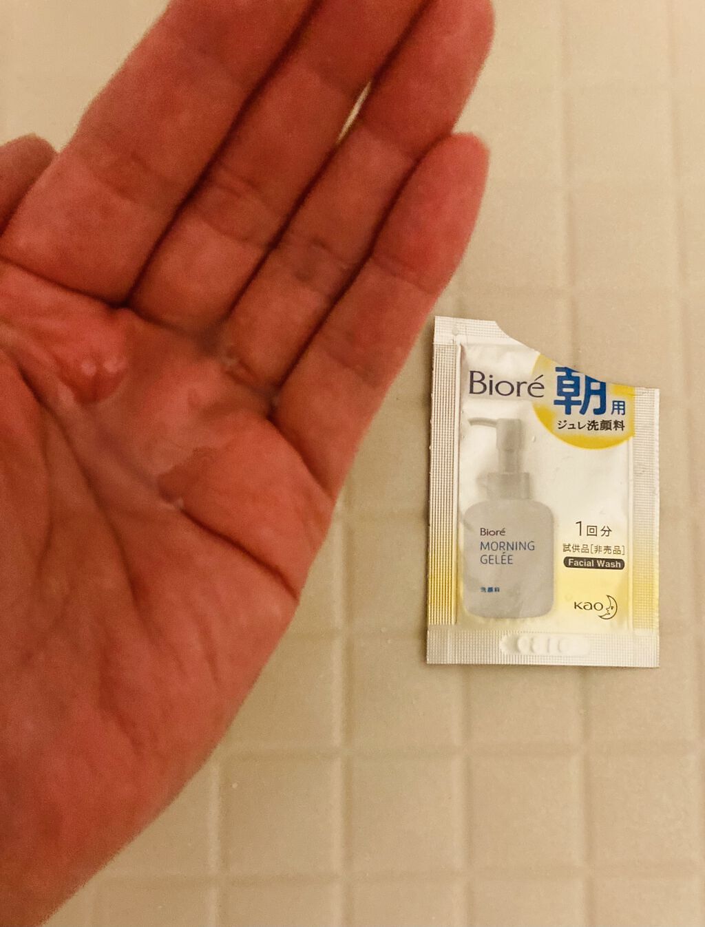 朝用ジュレ洗顔料/ビオレ/その他洗顔料を使ったクチコミ（3枚目）