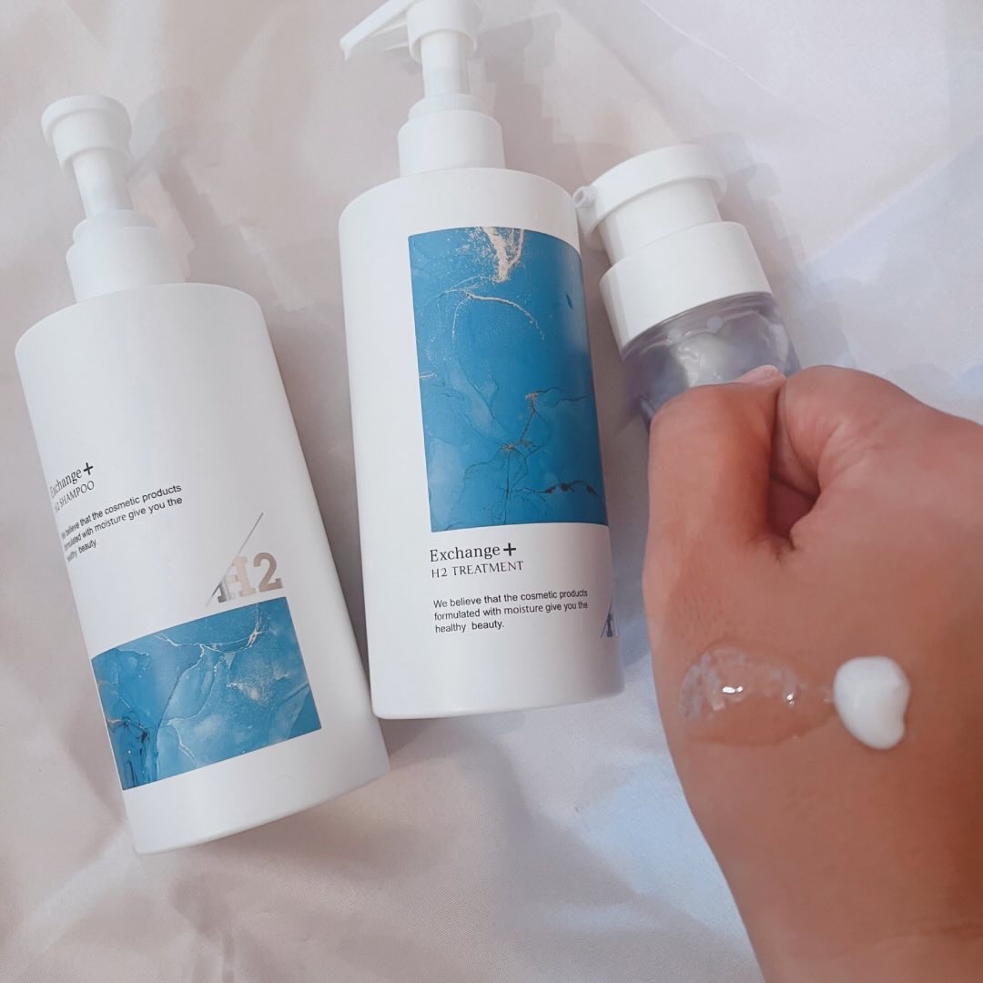 H2シャンプー/カプセル/トリートメント /Exchange+/サロンシャンプーを使ったクチコミ（2枚目）