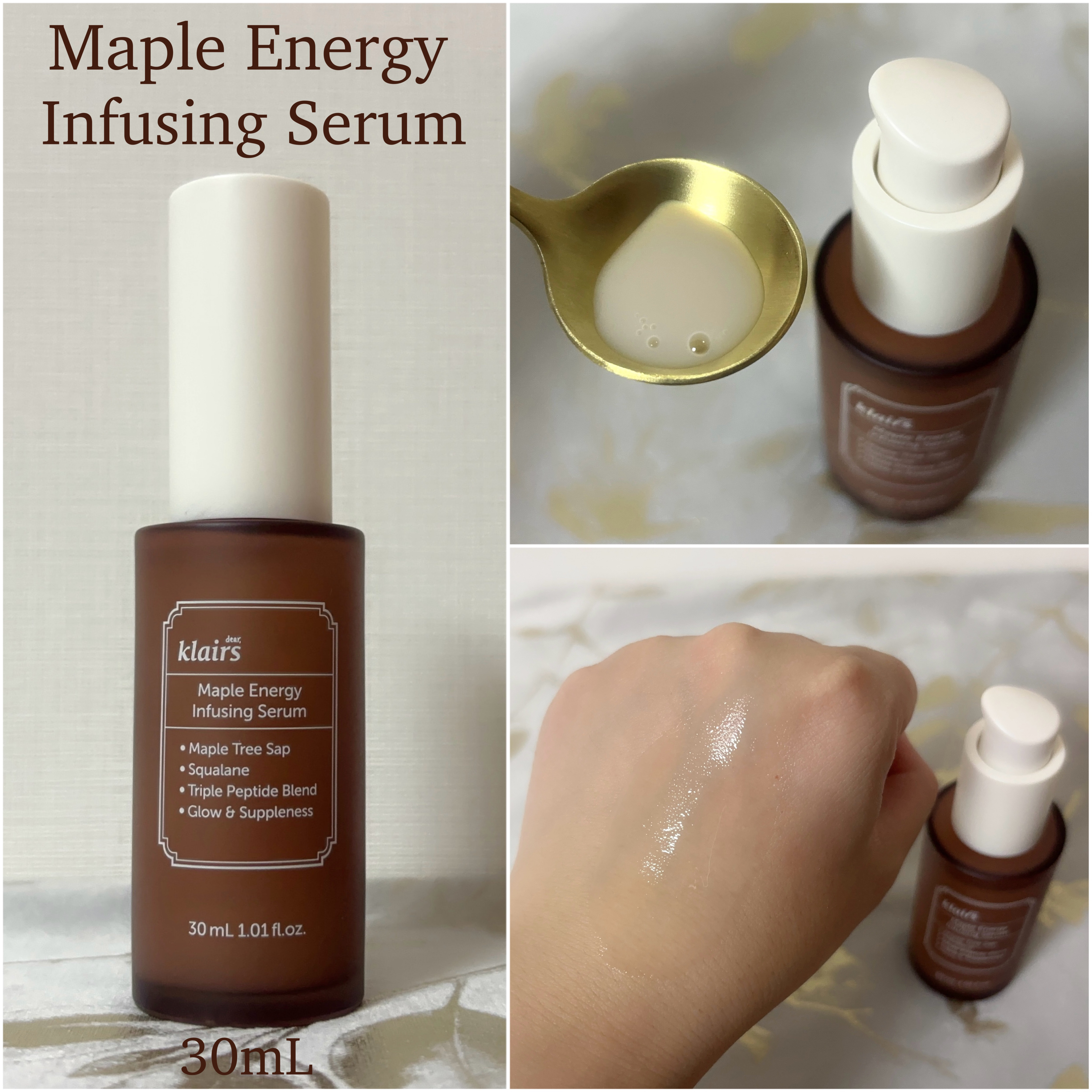 メープルエナジーインフュージングクリーム/Klairs/フェイスクリームを使ったクチコミ（2枚目）