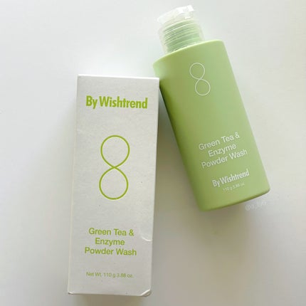 グリーンティー&エンザイムパウダーウォッシュ/By Wishtrend/洗顔パウダーを使ったクチコミ(5枚目)