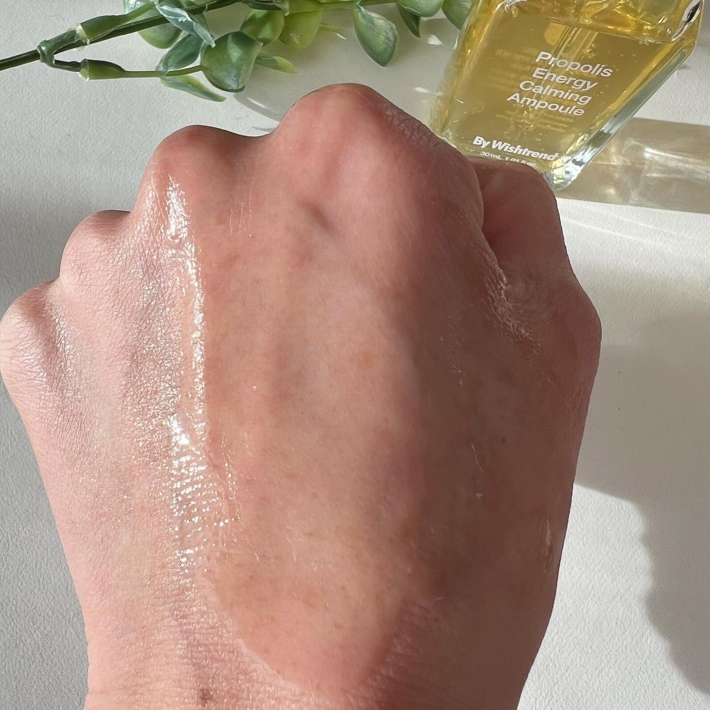 プロポリスエナジーカーミングアンプル/By Wishtrend/美容液を使ったクチコミ(8枚目)