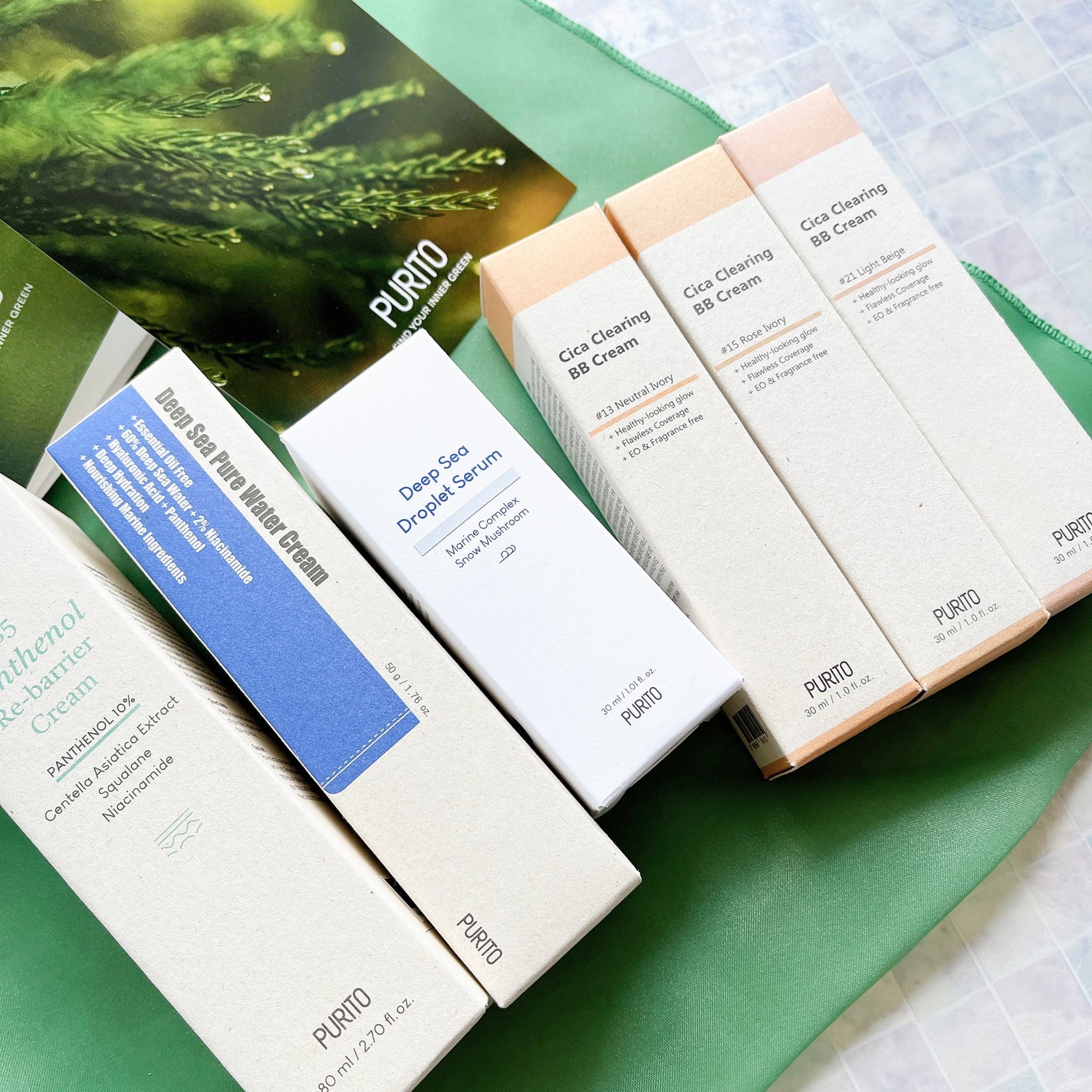 ディープシーピュアウォータークリーム/PURITO/フェイスクリームを使ったクチコミ(1枚目)