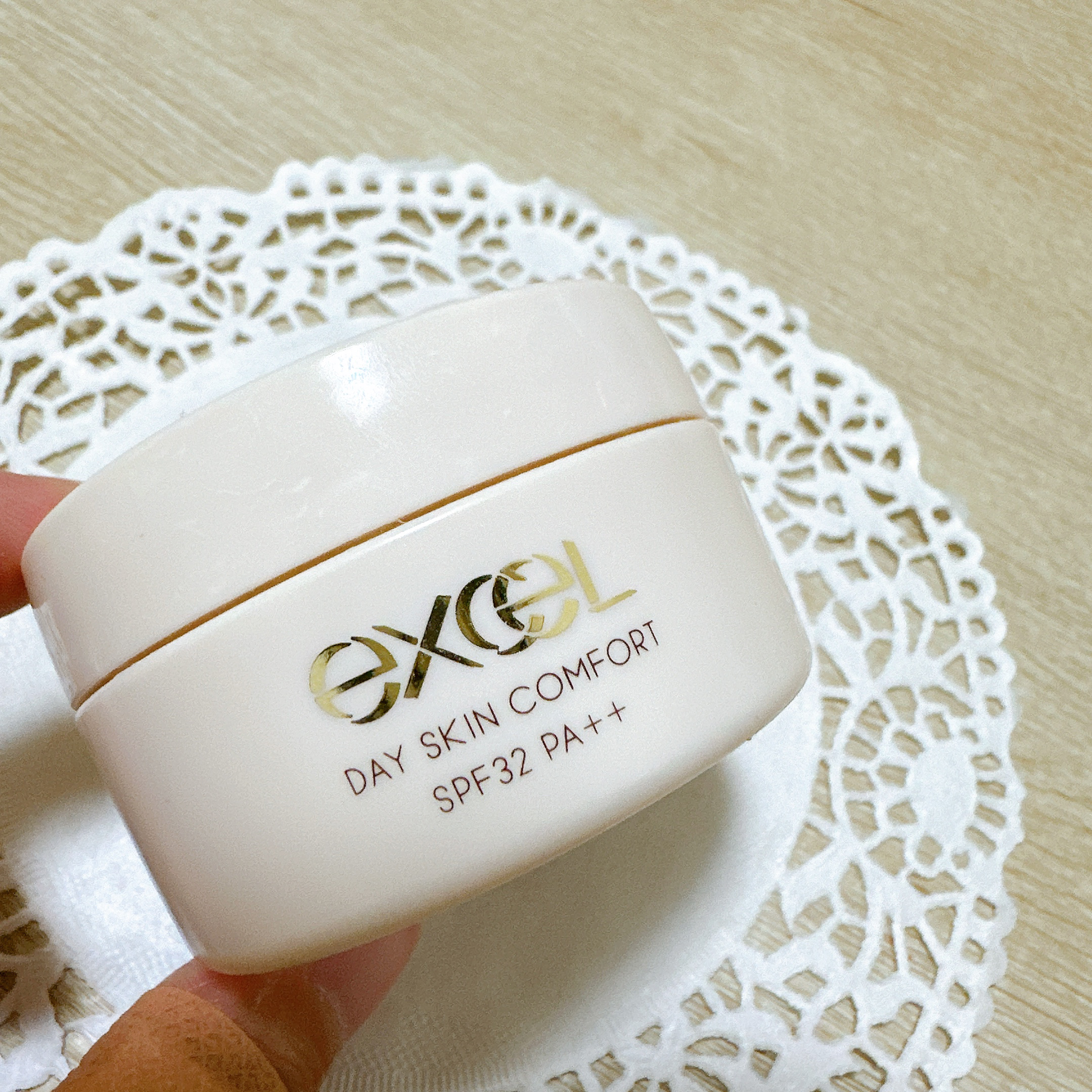 デイスキンコンフォート/excel/フェイスクリームを使ったクチコミ（2枚目）