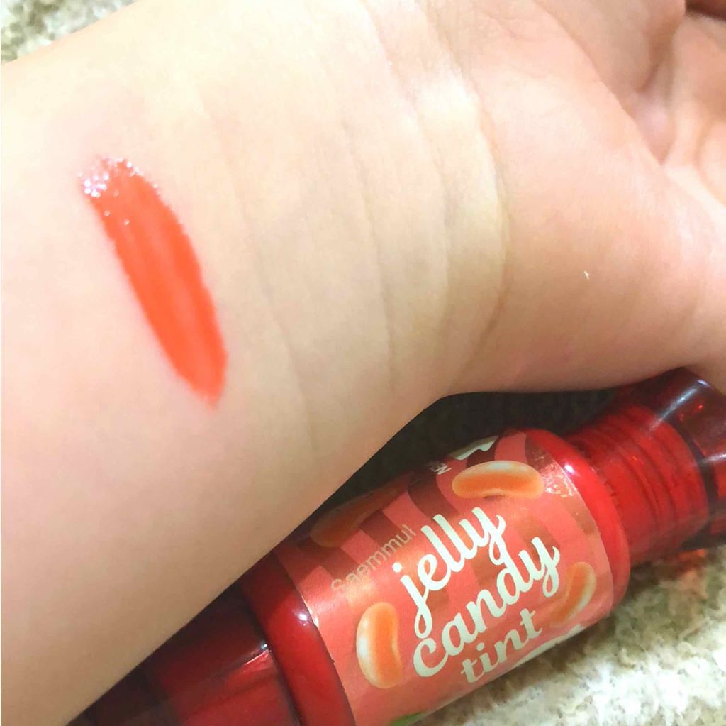 ジェリー キャンディー ティント/the SAEM/リップティントを使ったクチコミ（2枚目）