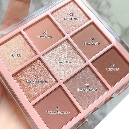 KEYBO FALL IN LOVE SHADOW PALETTE/keybo/アイシャドウパレットを使ったクチコミ(3枚目)