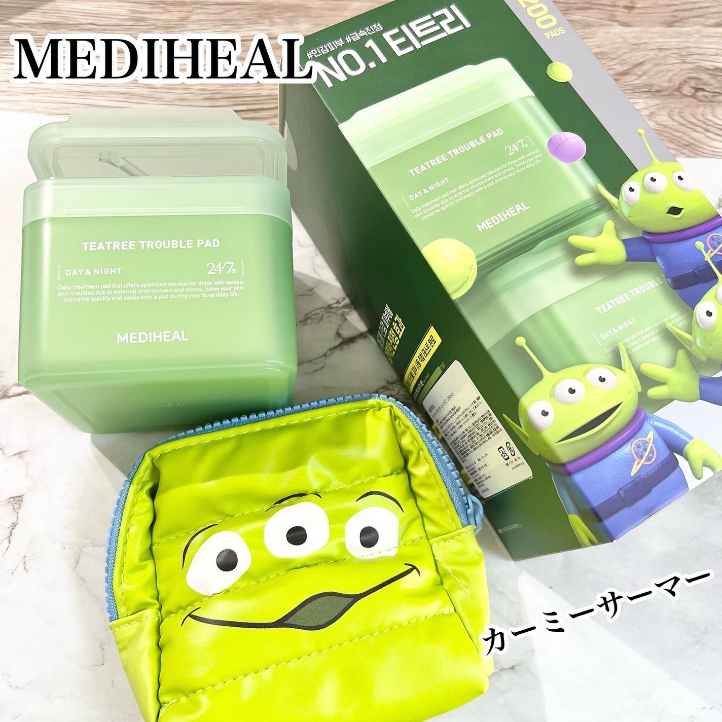 ティーツリー トラブルパッド/MEDIHEAL/トナーパッドを使ったクチコミ(1枚目)