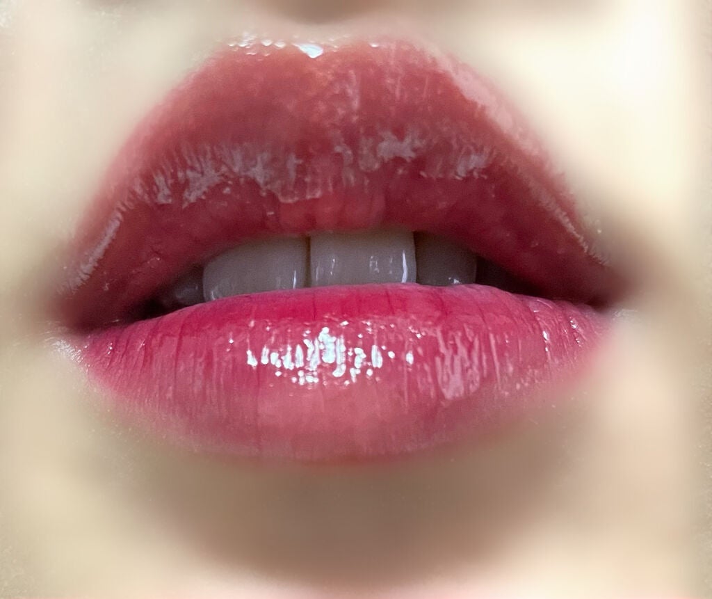 グラスティングウォーターティント 韓服エディション/rom&nd/リップティントを使ったクチコミ(2枚目)