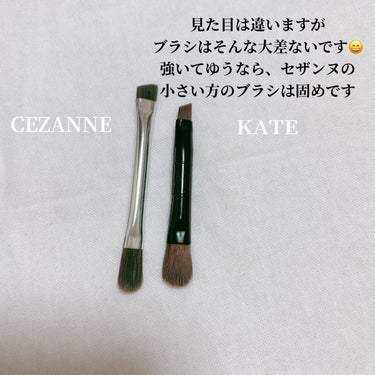 ノーズ＆アイブロウパウダー/CEZANNE/パウダーアイブロウを使ったクチコミ（3枚目）